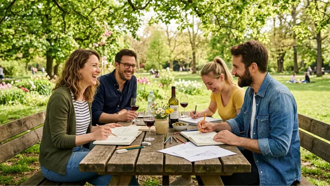 ✏️ Disegno libero al Parco e Nuove Amicizie