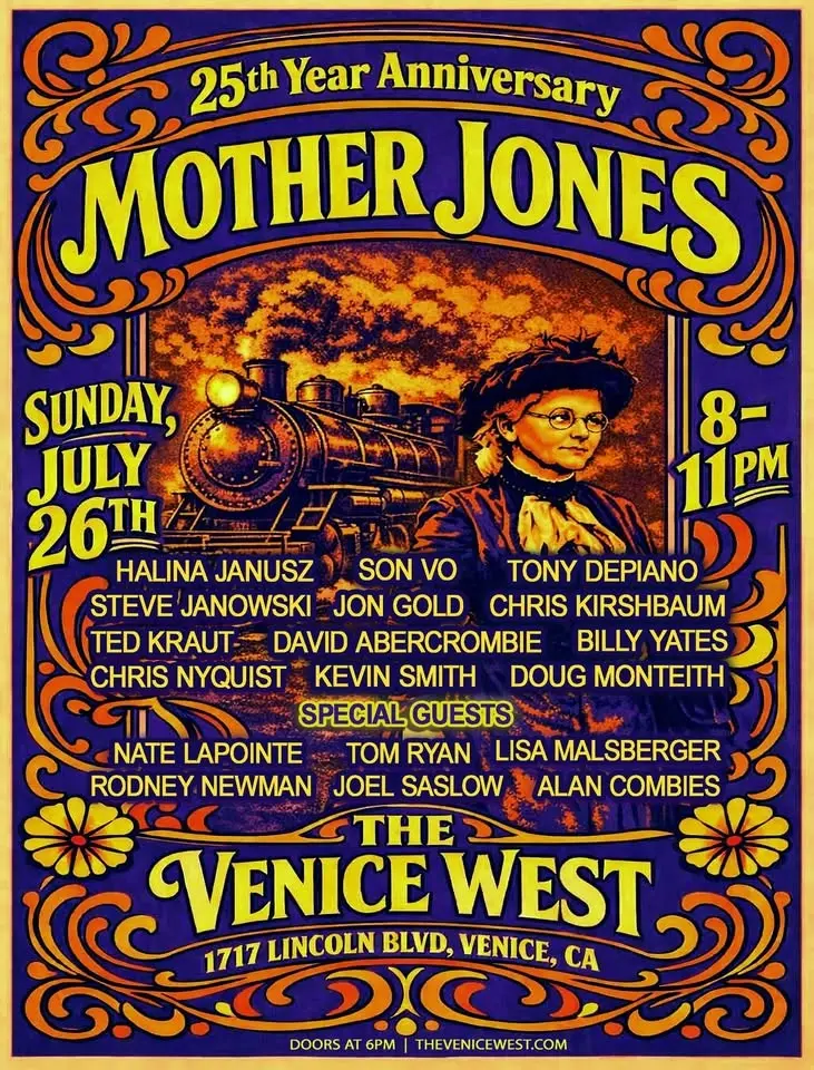 Mother Jones Band 25 Years!