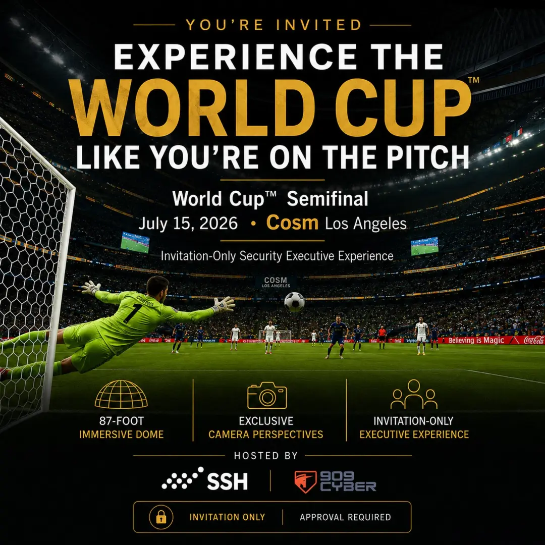 Cybersecurity Executive Experience: FIFA World Cup Semi-Final