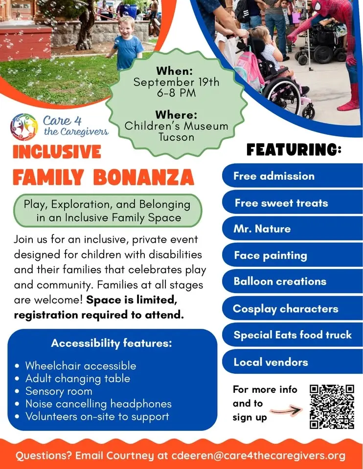Inclusive Family Bonanza (registration required)