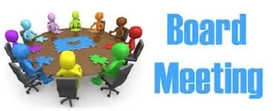 SCBH Monthly Board Meeting