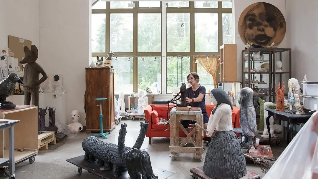 Artist Talk med Klara Kristalova