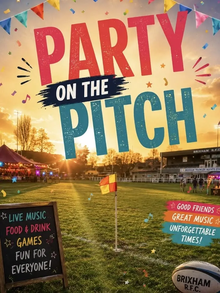 Party on the pitch  