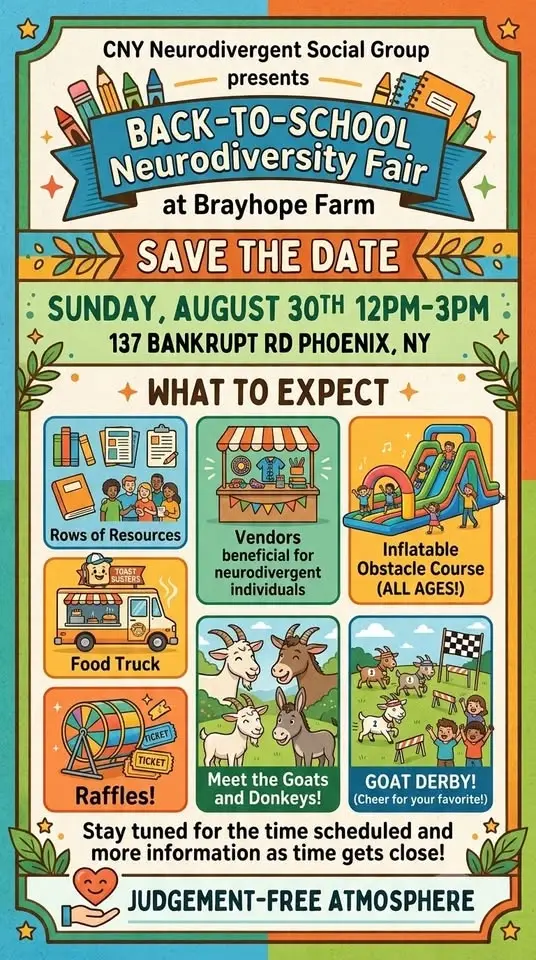 Back To School Neurodiversity Fair 