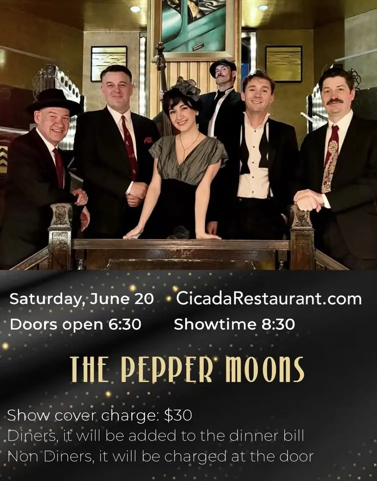 The Pepper Moons Play The Cicada Restaurant & Lounge!