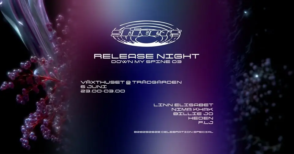 Shivers Release Night @ Växthuset