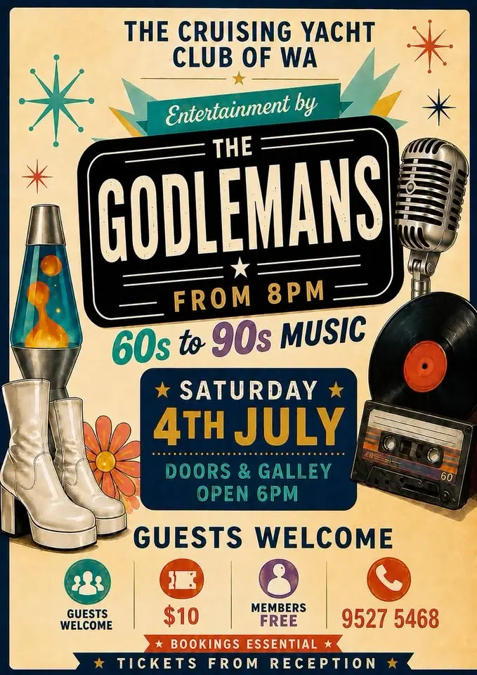 The Godlemans at The Cruising Yacht Club of WA