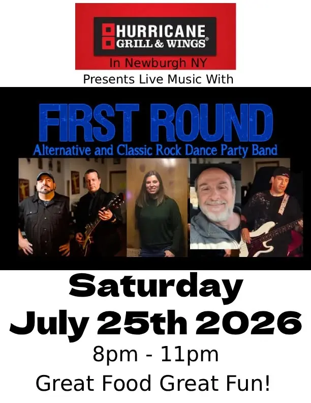 First Round Rocks Hurricane Grill in Newburgh NY Saturday July 25th