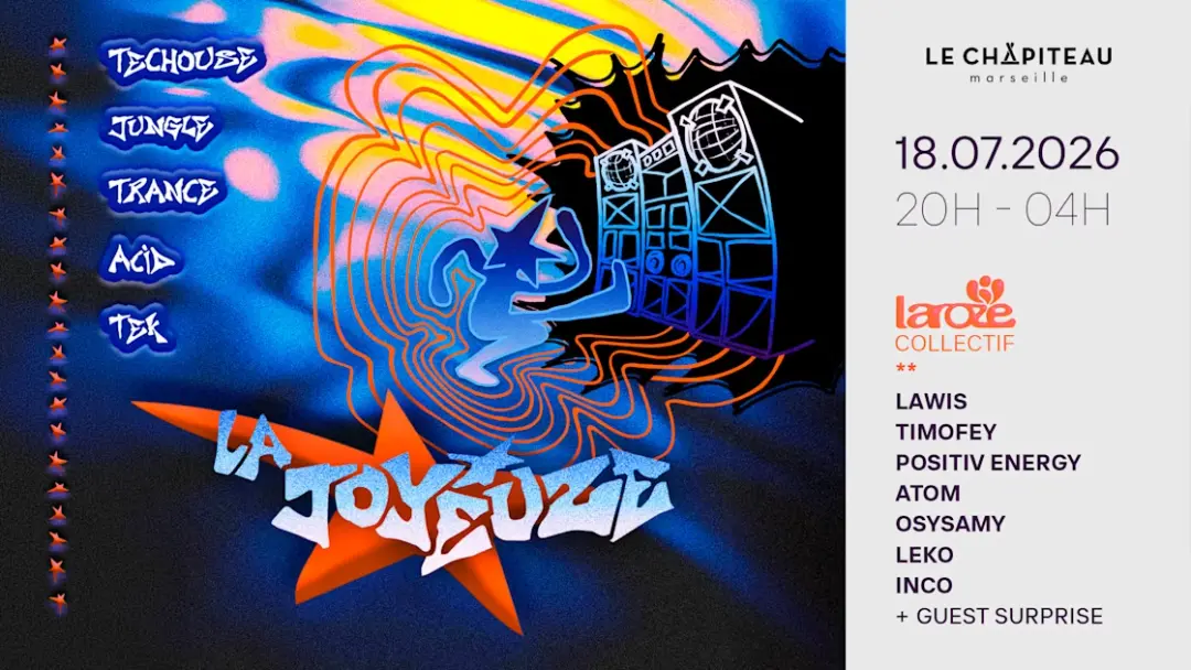 La Joyeuze By La Roze Collectif / Lawis, Inco, Atom & More