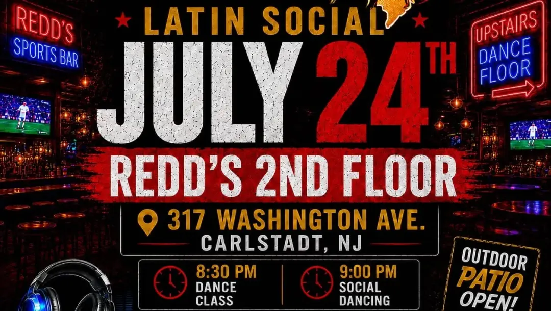 Summer Latin Night At Redds! Dance Lesson - DJ - Free Parking!