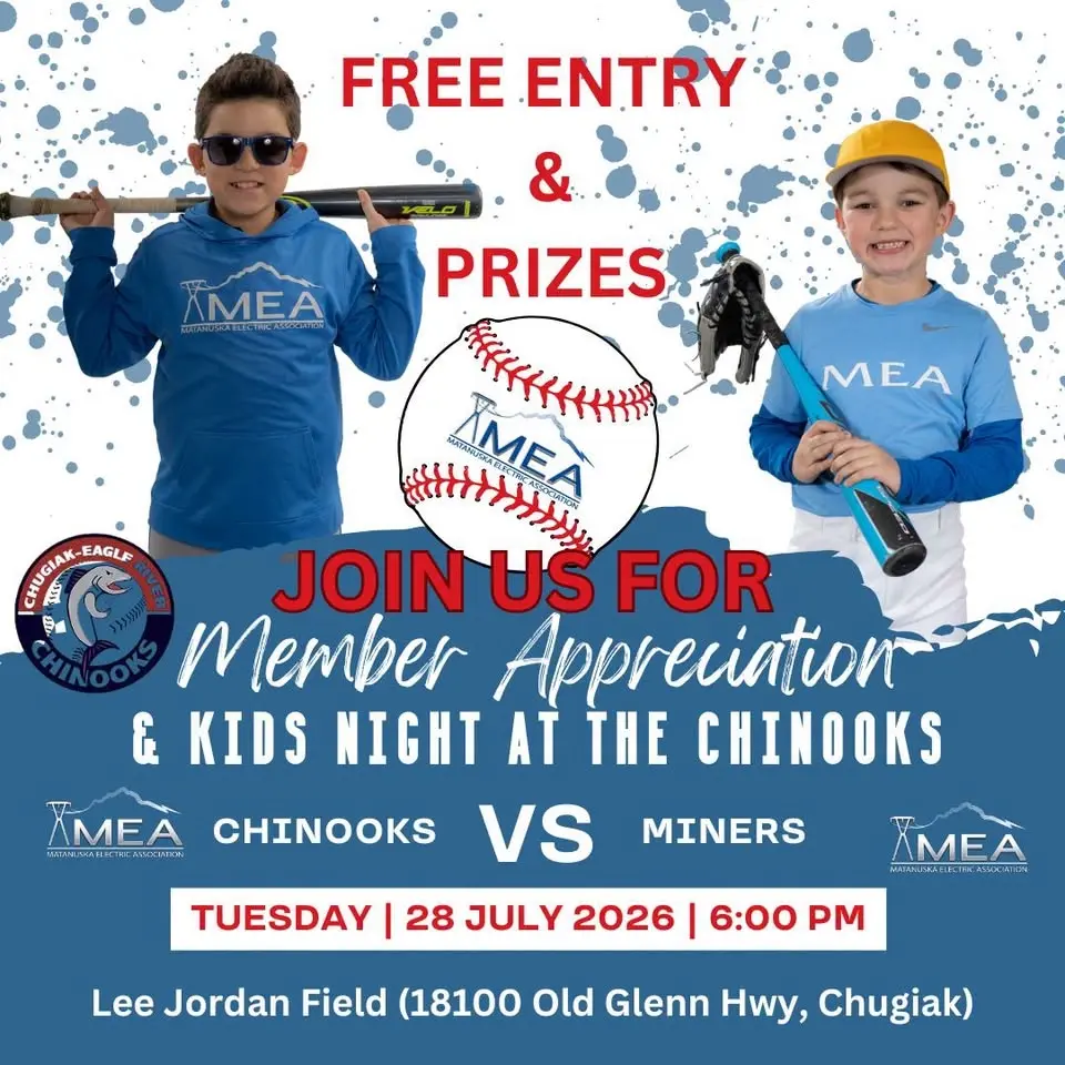 Member Appreciation and Kids Night at the Chugiak Eagle River Chinooks