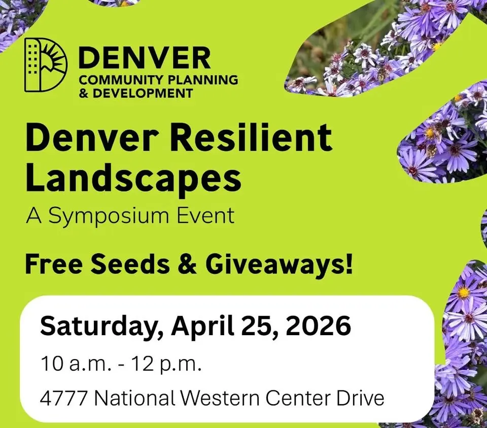 Join Us for the Denver Resilient Landscapes Symposium