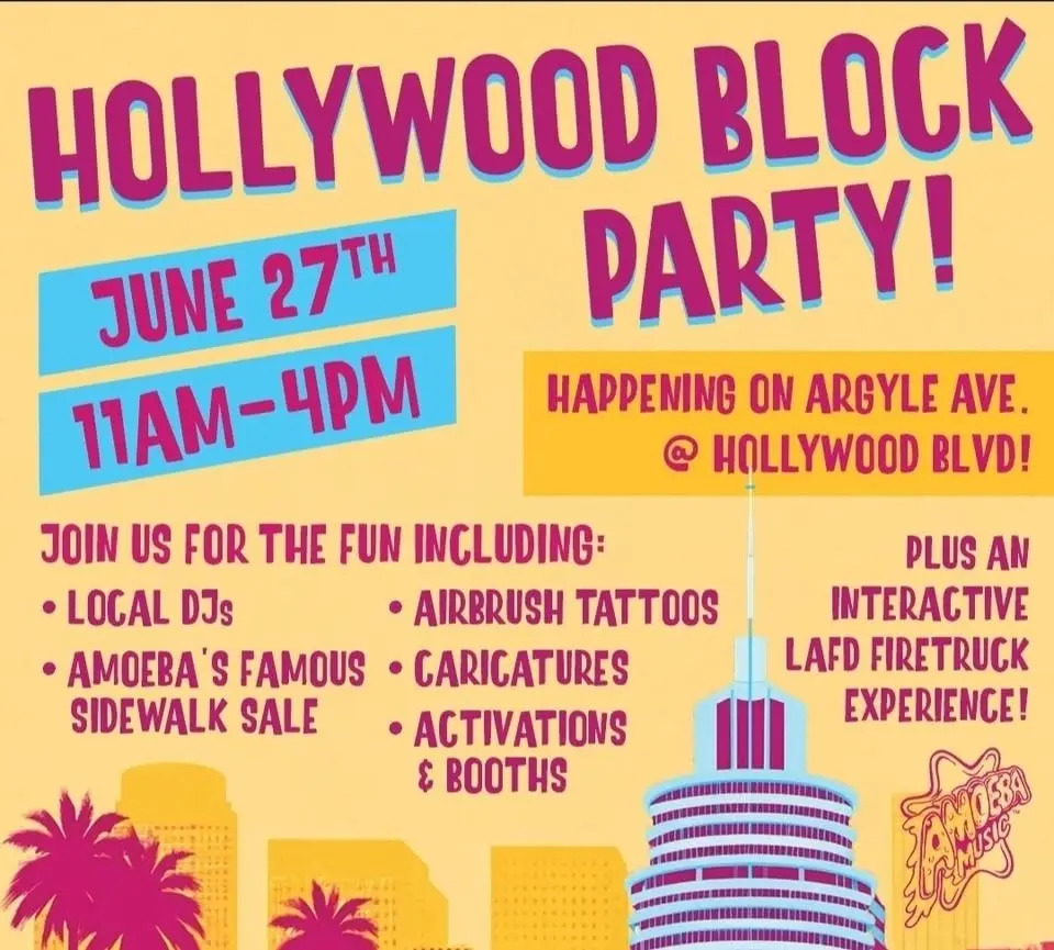 GSCLA goes to the HOLLYWOOD BLOCK PARTY