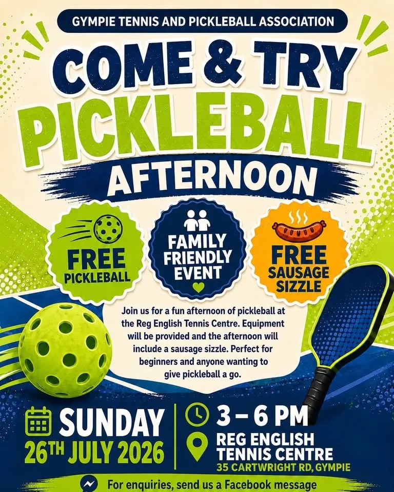 Gympie Pickleball Come and Try Afternoon
