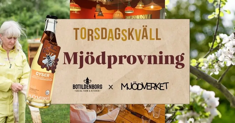 Torsdagskväll på Botildenborg: Mjödprovning med Mjödverket