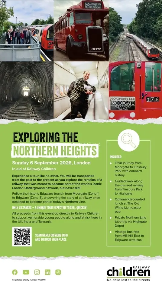‘Exploring The Northern Heights’ Railway Children Charity Event