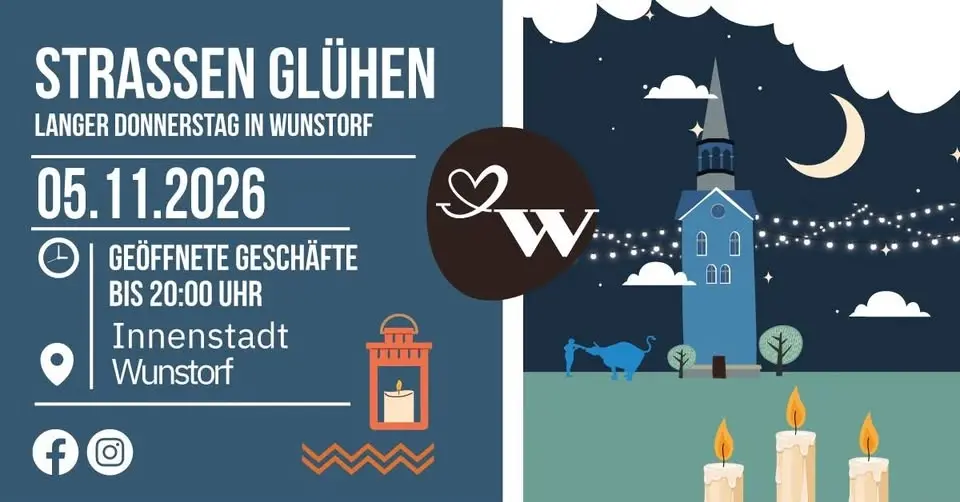 Straßen-Glühen