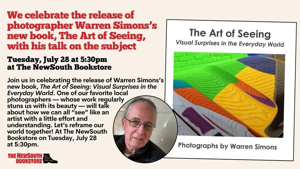 We celebrate the release of photographer Warren Simons's new book, The Art of Seeing