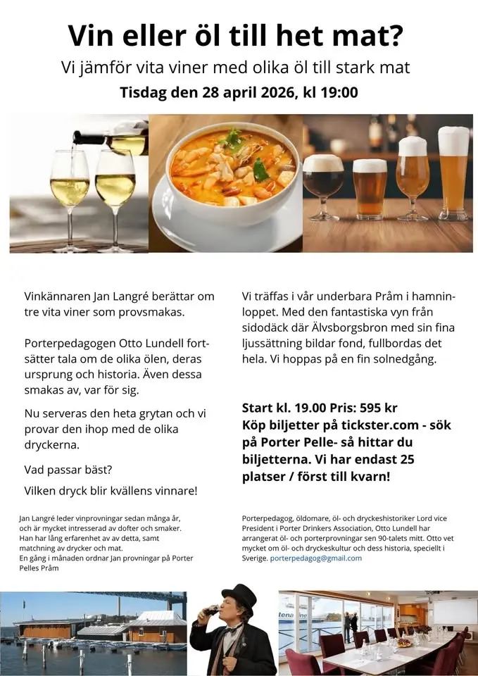 Vin eller Öl till HET Mat