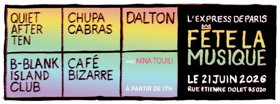 L'express de Paris Ménilmontant fête la musique live ! 