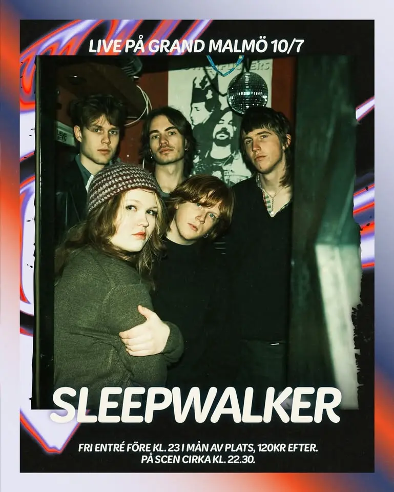 Sleepwalker live på Grand