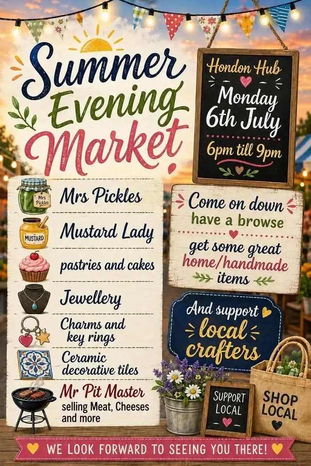 SUMMER evening market