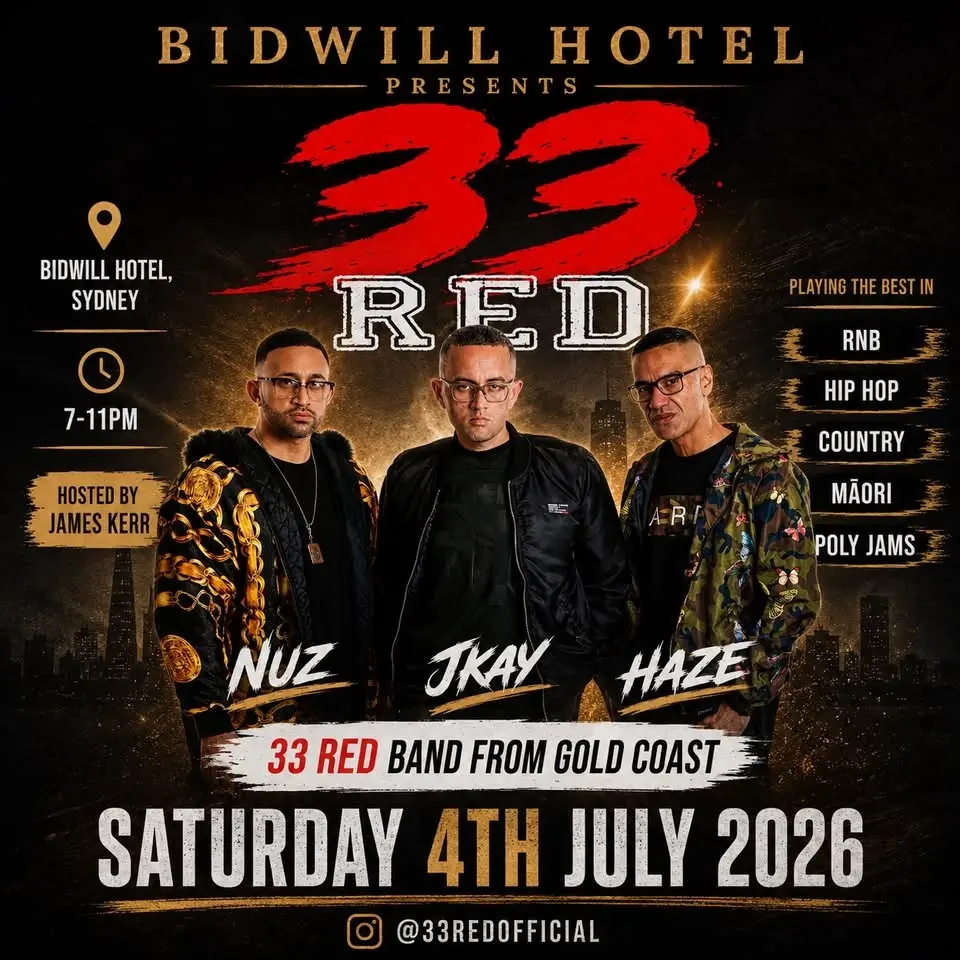 33 RED ARE COMING TO BIDWILL HOTEL