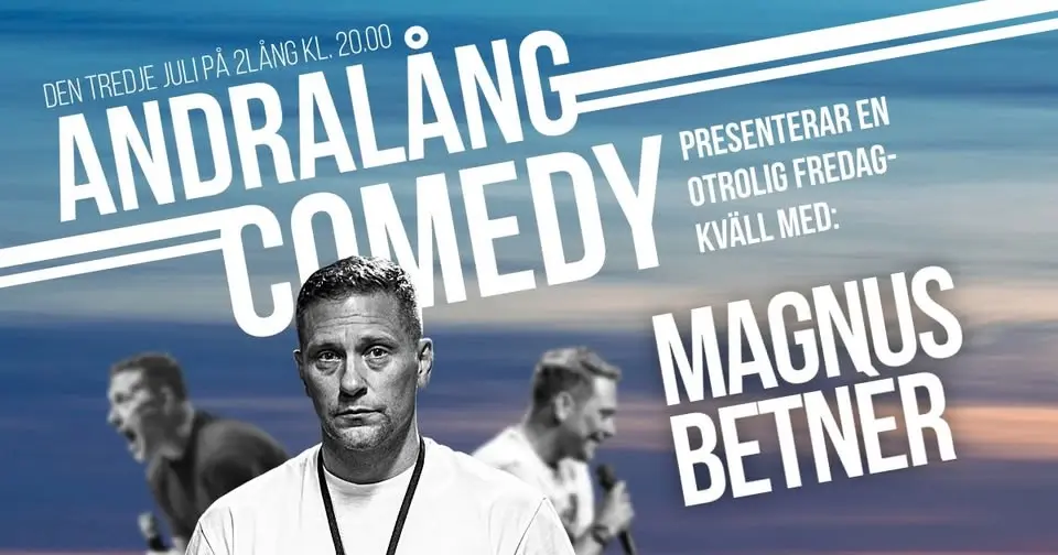 Andralång Comedy på 2lång med Magnus Betnér