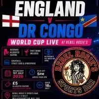 World Cup Eng vs Dr Congo - Seating