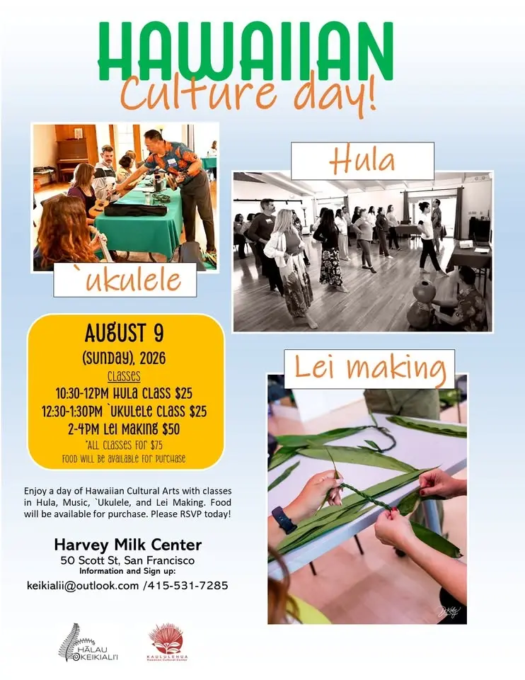 Hawaiian Culture Day SF Harvey Milk Ctr