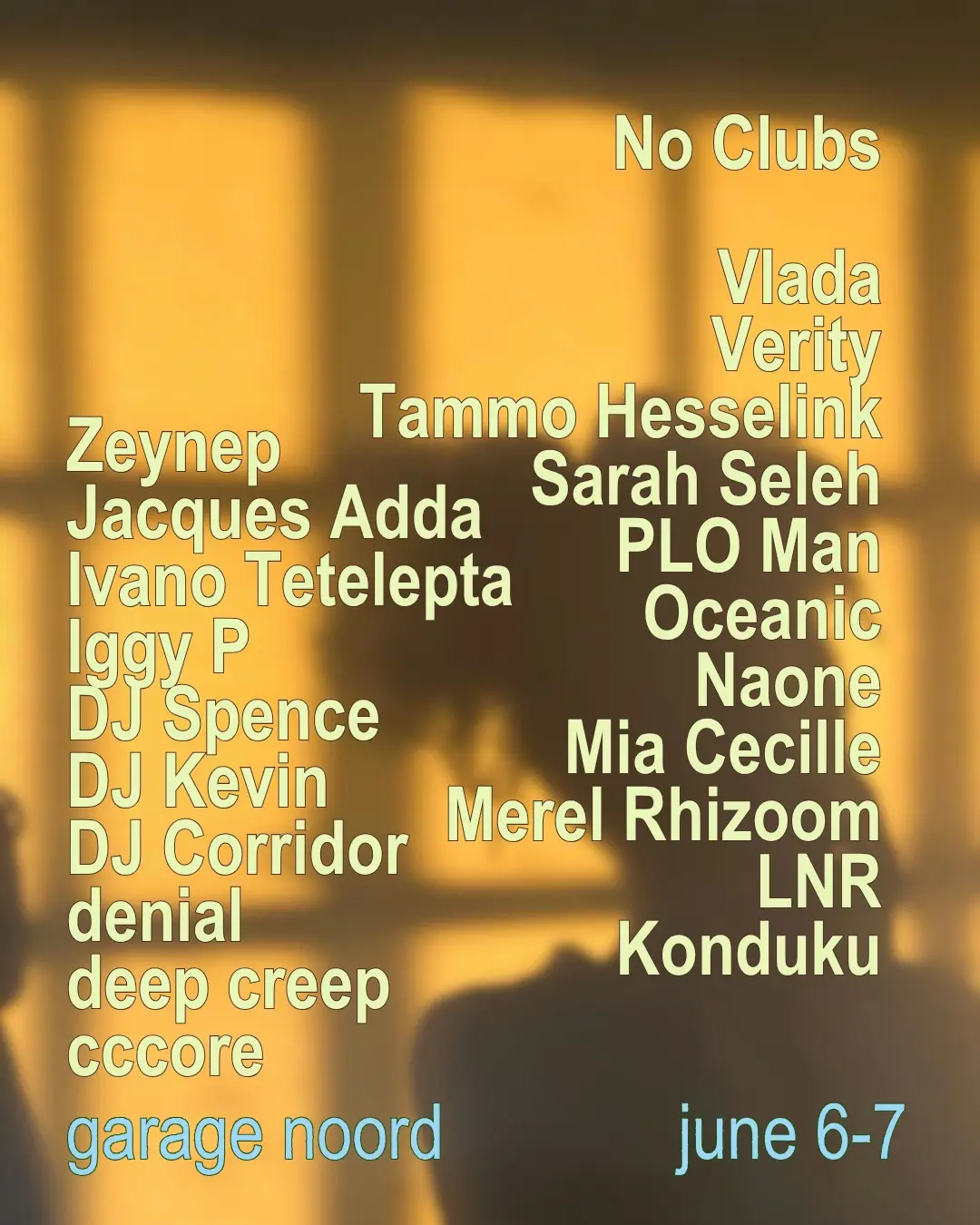 noclubs presents: yesclubs