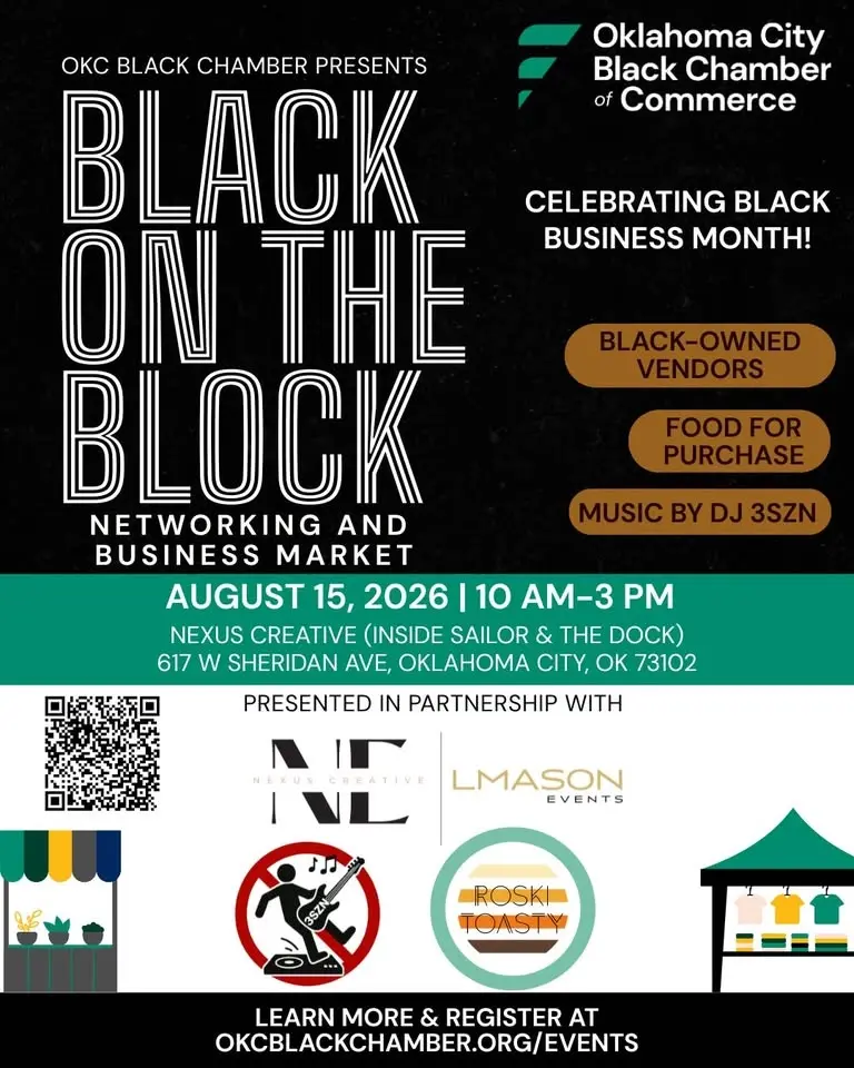 Celebrate National Black Business Month at Black on the Block: Networking & Business Market!