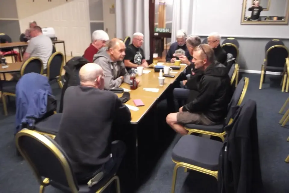 Plymouth Motorcycle Club meeting