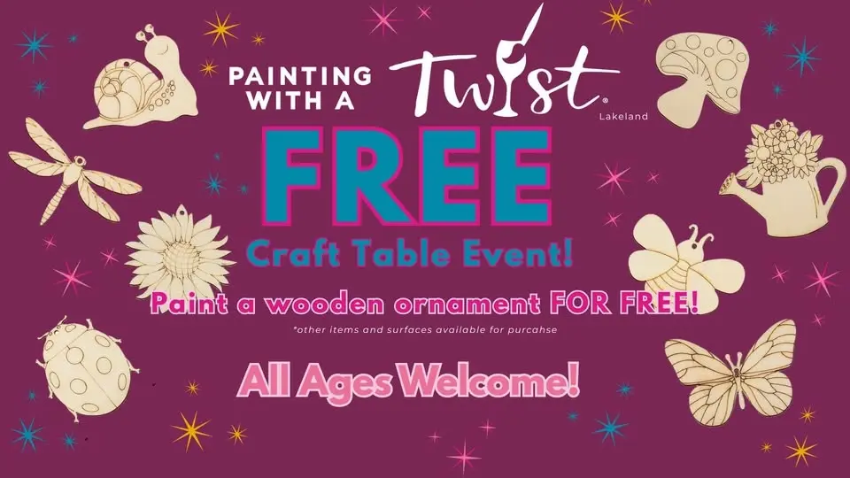 FREE Craft Table Event + BOGO Discount Deals!