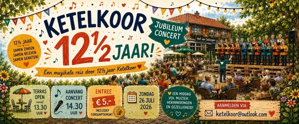 Jubileumconcert Ketelkoor