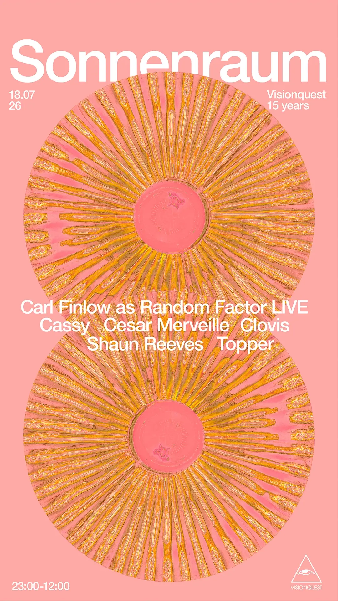 Visionquest 15: Random Factor LIVE, Cassy, Shaun Reeves, Cesar Merveille, Clovis, Topper