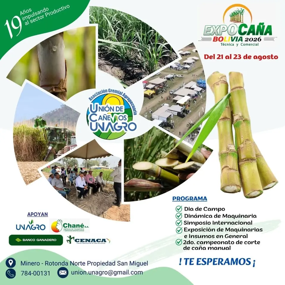 Feria Nacional de la Caña y el Azucar EXPOCAÑA 2026.