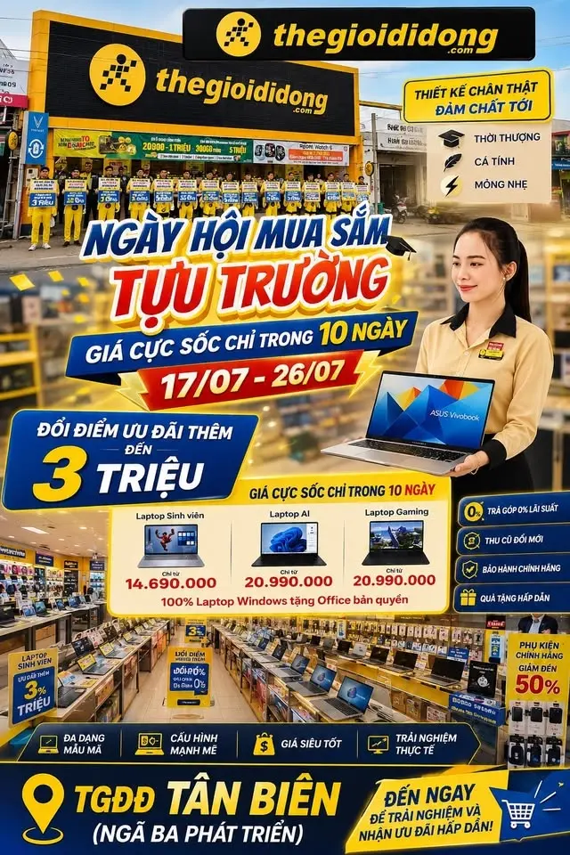 10 NGÀY VÀNG ƯU ĐÃI SIÊU LỚN