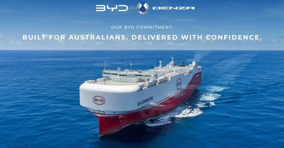 Welcome the BYD Zhengzhou to Australia