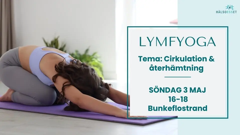 Yoga för lymfsystemet - Workshop: Cirkulation & återhämtning