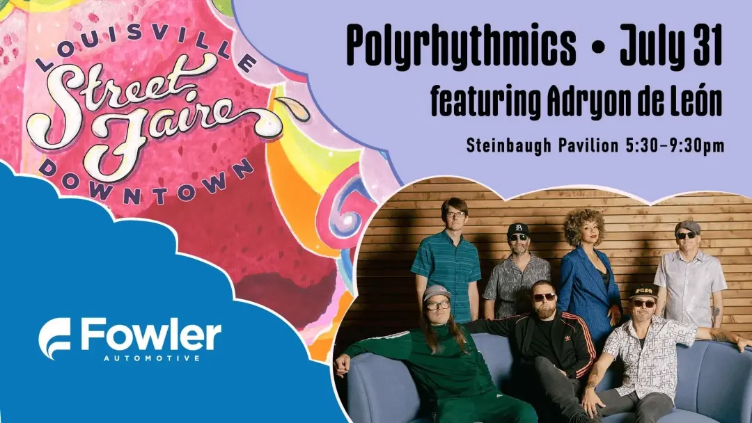 Downtown Louisville Street Faire - Polyrhythmics featuring Adrian de Leon