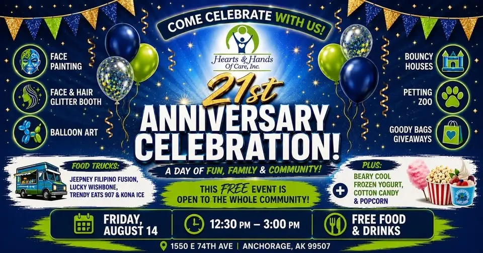 Hearts and Hands of Care 21st Anniversary Celebration