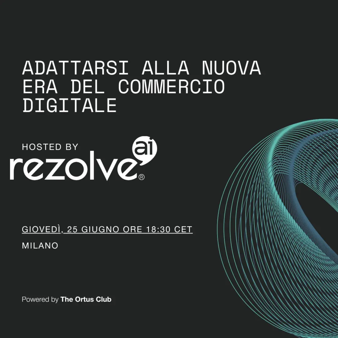 Unisciti a noi per la cena “Adattarsi alla Nuova Era del Commercio Digitale”.