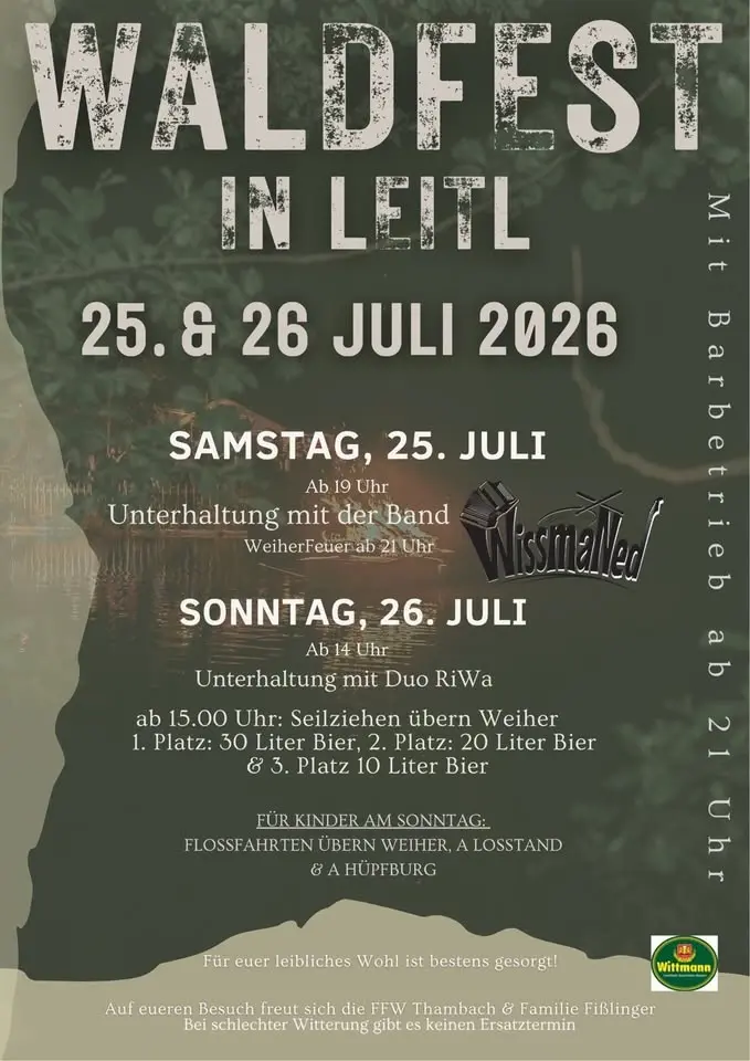 Waldfest in Leitl