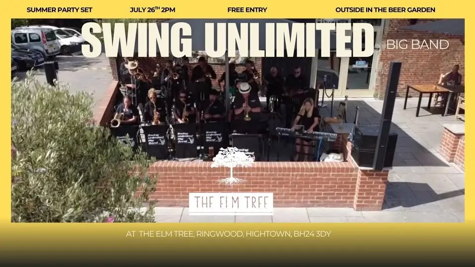 The Elm Tree x Swing Unlimited Big Band Garden Party 
