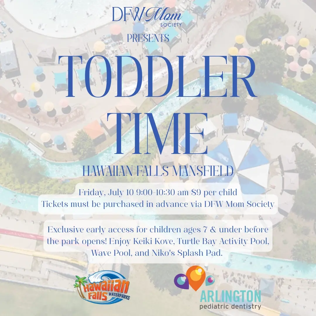 Toddler Time at Hawaiian Falls Mansfield