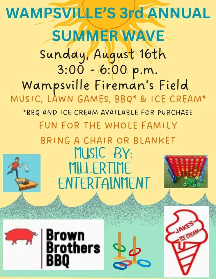 Wampsville's 3rd Annual Summer Wave