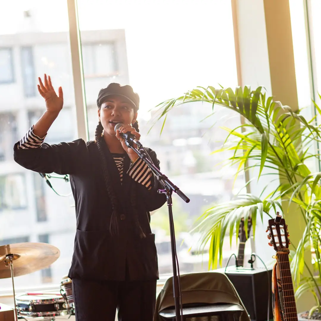 Rooftop Live Music: Open Mic Night