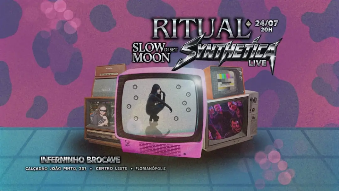Ritual Synthetica + Slow Moon // 80s MIX