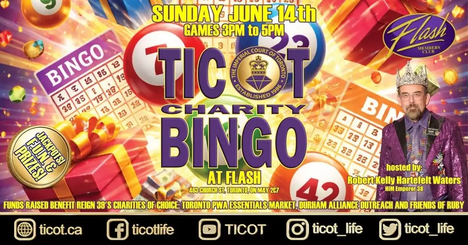 TICOT Charity Bingo